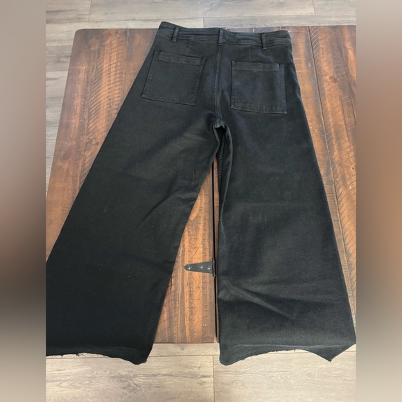 Zara ZW Collection High Waist Marine Straight Jeans - Picture 4 of 4